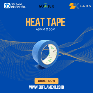 ZKLabs 3D Printer Blue Painters Heat Tape 48MM X 30M